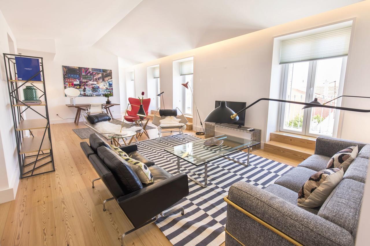 Lovelystay - Luxury Oasis In Bairro Alto Lisboa Exteriör bild